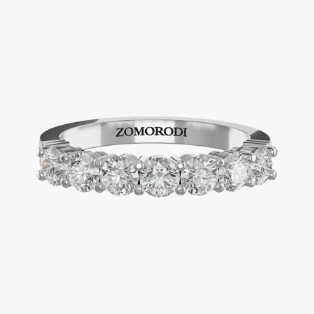 Glance 7-Stone Diamond Wedding Ring